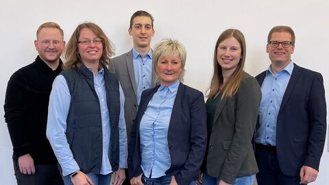 Ausbildungsteam des Finanzamts Dillenburg