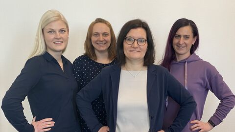 Ausbildungsteam des Finanzamts