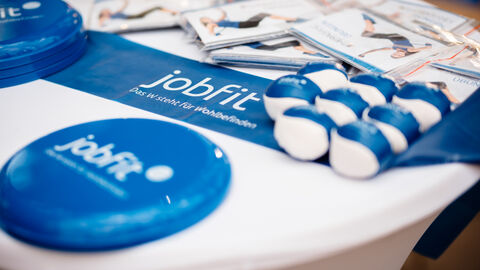jobfit - behördliches Gesundheitsmanagement jobfit Give-Aways