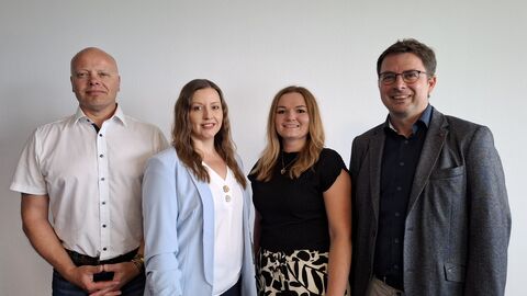 Ausbildungsteam des Finanzamts