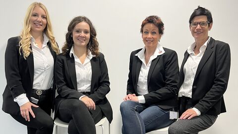 Ausbildungsteam des Finanzamts