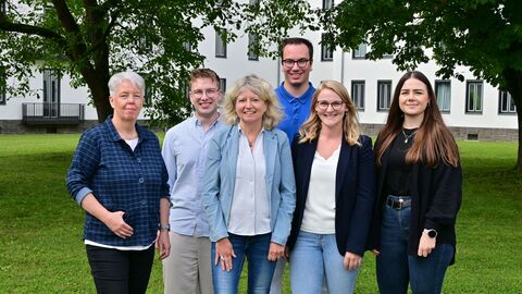 Ausbildungsteam des Finanzamts